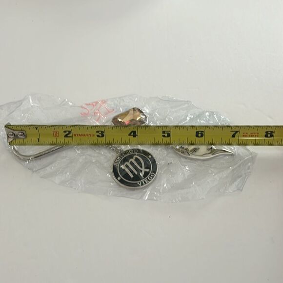 NWOT Jimmy Choo VIRGO Silver Key Chain - Picture 5 of 9